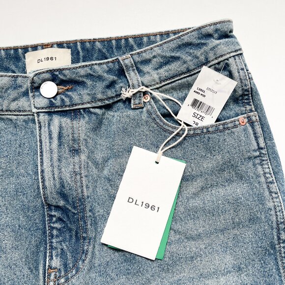 DL1961 Asra Maxi Denim Skirt Aged Mid Size 28 NEW NWT - Picture 4 of 12